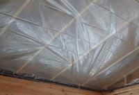 Temporary Ceiling Barrier